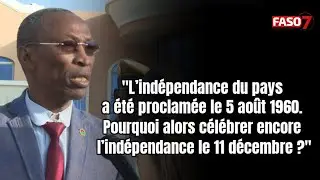 Burkina Faso : Dr Kyélem questionne le choix de la date du 11 décembre pour la Fête nationale
