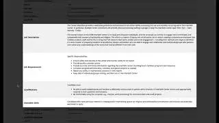 Internal Job Approval and Rejection Process