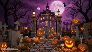 Haunted Mansion Halloween Ambience 🎃 Spooky Instrumental Halloween Music | Halloween Playlist 2025