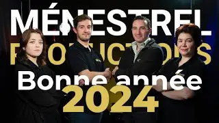 M&eacute;nestrel Productions vous souhaite une bonne ann&eacute;e #2024