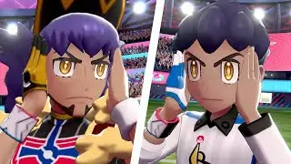 Pok&eacute;mon Sword & Shield - Hop vs Leon Comparison