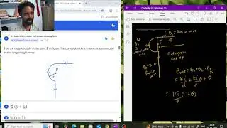 Magnetic field due to straight and arc current configuration 