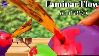 How to make balloon science experiment / home made laminar flow