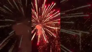 Flying Through Fireworks With an FPV Drone 💥🚁🤩 #fpv #fpvdrone #fireworks #4thofjuly #gopro