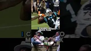 Former NFL MVP Cam Newton Explains Awful Super Bowl Fumble!&rdquo;Why you didn&rsquo;t jump on the ball&rdquo; #NFL
