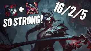 NEW SEASON 11 RED KAYN IS OP! INSANE HEALING AND DAMAGE WITH GOREDRINKER! - League Of Legends