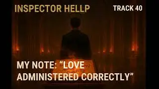 My Note: &lsquo;Love Administered Correctly&rsquo; &mdash; Track 40 of Inspector Hellp (Opera of Audit and Fire)