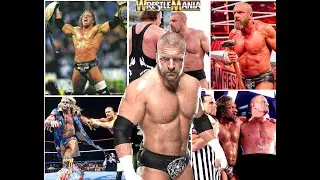Triple H:  The WrestleMania Legacy of The Game WWE WWF #wwe #wrestlemania #tripleh