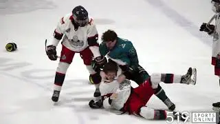 GOJHL Playoffs (Game 5) - Brantford Bandits vs Stratford Warriors