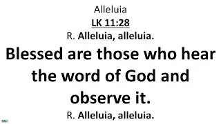 10 October 2020 Catholic Mass Daily Bible Reading