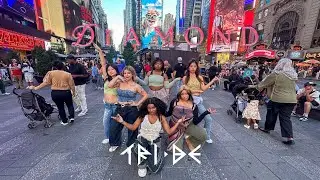 [KPOP IN PUBLIC | TIMES SQUARE] TRI.BE (트라이비) - DIAMOND Dance Cover By AREA1 DANCE