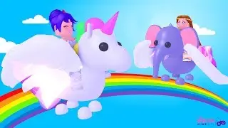 Roblox - UNICÓRNIO & ELEFANTE VOANDO (Adopt Me)