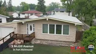 House for sale at 3 McGill Ave in Fort Richmond Winnipeg