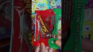 Candy Opening Lucas Salsagheti, more chocolates, mouth watering video #shorts