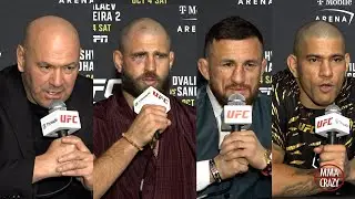 UFC 320 Post Fight Press Conference Highlights