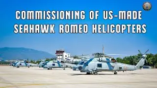 Indian Navy Commissions Newly Inducted MH 60 R Seahawk Choppers