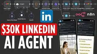 I Built an AI Agent That Turns LinkedIn Into a Goldmine (100% Automatic)