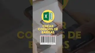 Crear Codigos de Barras en Excel (3 tipos de Codigos) #codigobarras #excel #trucoexcel