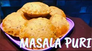 Masala Puri Recipe | Quick and Easy Puri recipe | zaikana