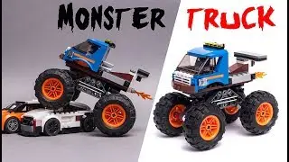 LEGO City Monster Truck alternative speed build
