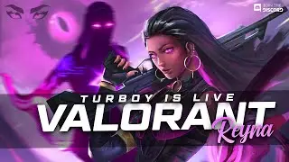 REYNA-The Most played Agent of 2022 | Cryostasis Bundle | Valorant India Livestream #TurboyGaming