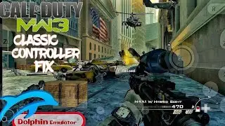 Android | Настройка классического контроллера Call of Duty Modern Warfare 3 (Wii) | Эмулятор Dolphin