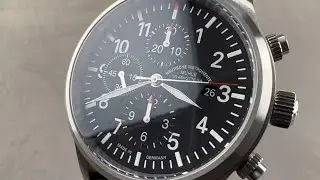 Mühle Glashütte Terrasport I Chronograph M1-37-74-LB Mühle Glashütte Watch Review