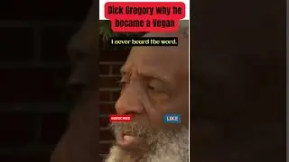 Dick Gregory speaks on being vegan in 1960s. #shorts