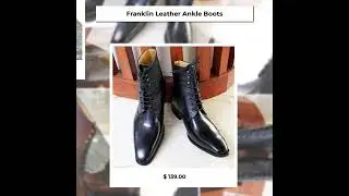 Buy Franklin Leather Ankle Boots only $139.00 at guocali.com