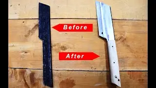 Making A Sharp Knife For Everything (Cuter Blade!)