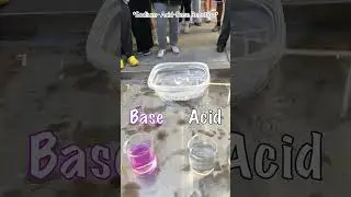 Sodium Acid Base Reaction #shorts