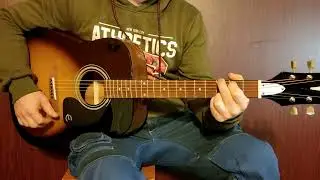 Acoustic guitar - Epiphone PRO 1 - sound test