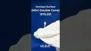 Mini Double Cone Bur | Diamond Dental Bur