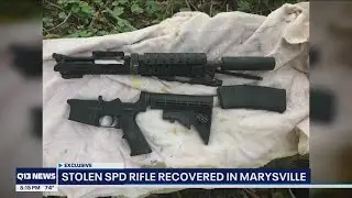 Seattle Police rifle stolen during summer riots found buried in Marysville backyard