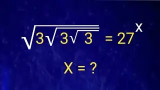 Nice Radical Simplification Question |Can You Solve This ? | Math Olympiad Question | Algebra