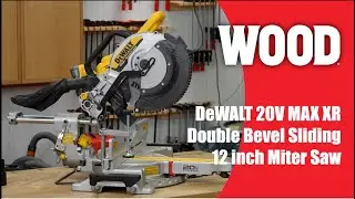 Первые впечатления: Распаковка 20-вольтовой торцовочной пилы DeWalt с подвижным столом.