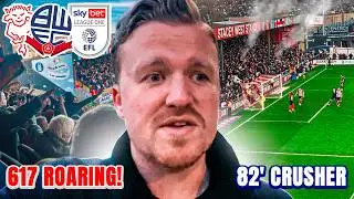 UNREAL ATMOSPHERE as Bolton DENY Lincoln Late On!
