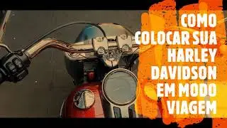 COMO COLOCAR EM MODO VIAGEM MOTOCICLETA HARLEY DAVIDSON