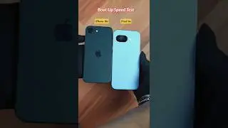 Google Pixel 9a Vs iPhone 16e Boot Up Speed Test