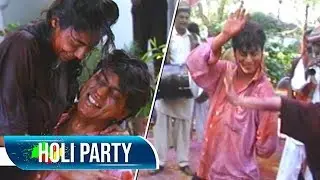 Shah Rukh And Gauri's UNSEEN Holi Party | Flashback Video