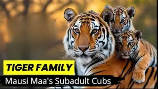 Tracking India's Most Famous Tiger Family: Our Day with Mausi Ma's Cubs | Sanjay Dubri Tiger Reserve