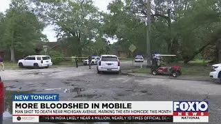 Homicide off Michigan Ave. today, marks 32nd intentional murder in Mobile this year