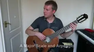 Technical Exercise and Scales - Trinity College London Guitar Grade 3 (2016 onwards)