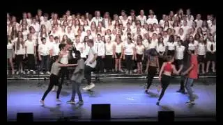 You're the one that I want - Chorale du Collège Mont Roland 2017