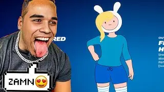 Fortnite Adventure Time Kostümleri AŞIRI TATLI OLMUŞ (Fionna ve Cake)