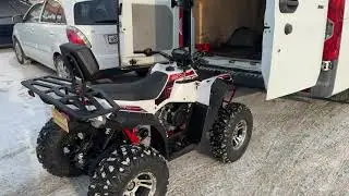 Выдача квадроцикла GBM SHARP BIG 300 PREMIUM в X-MOTORS г. Челябинск