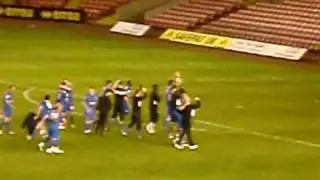 Mark Draper takes down Kasper Schmeichel