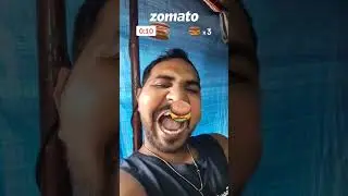 Zomato Bagger Eat challenge #zomoto #gamerlife #gameplay #gamechallenge #challengevideo #love