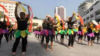 JOSE ABAD SANTOS HS FIELD DEMO 2016 - GRADE 8 PAHIYAS FESTIVAL!