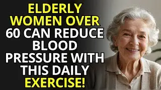 Elderly Women OVER 60! Do THIS Daily Exercise Reduce Blood Pressure and heart attacks(senior health)